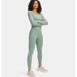 Γυναικείο Κολάν Προπόνησης Χακί - Under Armour Train Seamless Εικόνα 1