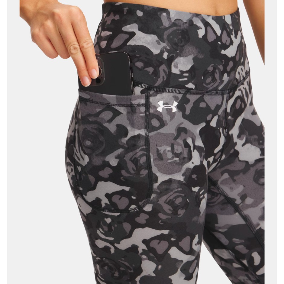 Γυναικείο Κολάν Προπόνησης Μαύρο - Under Armour Motion Printed