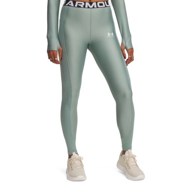 Γυναικείο Κολάν Προπόνησης Χακί - Under Armour HeatGear Rib