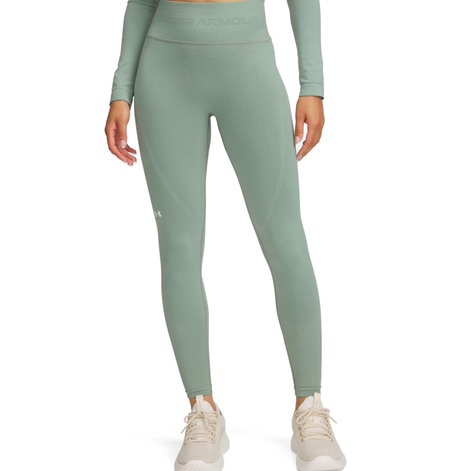 Γυναικείο Κολάν Προπόνησης Χακί - Under Armour Train Seamless