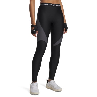 UNDER ARMOUR HG RIB LEGGING 6003983-004 Black