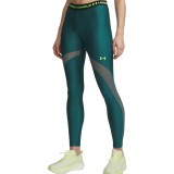 Women's Training Leggings Petrol - Under Armour HeatGear Mesh Image 