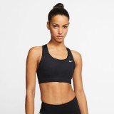 NIKE MED NON PAD BRA BV3630-010 Black Image 