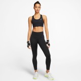 NIKE MED NON PAD BRA BV3630-010 Μαύρο