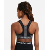 NIKE FE/NOM FLYKNIT WOMEN'S HIGH-SUPPORT NON-PADDED SPORTS BRA AJ4047-014 White-Black Image 0