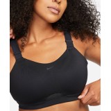 NIKE W NK DF ALPHA BRA Μαύρο