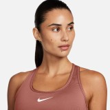 NIKE W NK SWSH MED SPT BRA DX6821-634 Pink Image 1