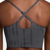 NIKE W NK1 LL AOP BRA F FZ6749-068 Grey Image 1