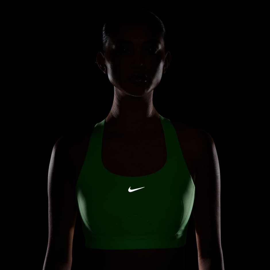 Γυναικείο Μπουστάκι για Τρέξιμο Πράσινο - Nike Swift