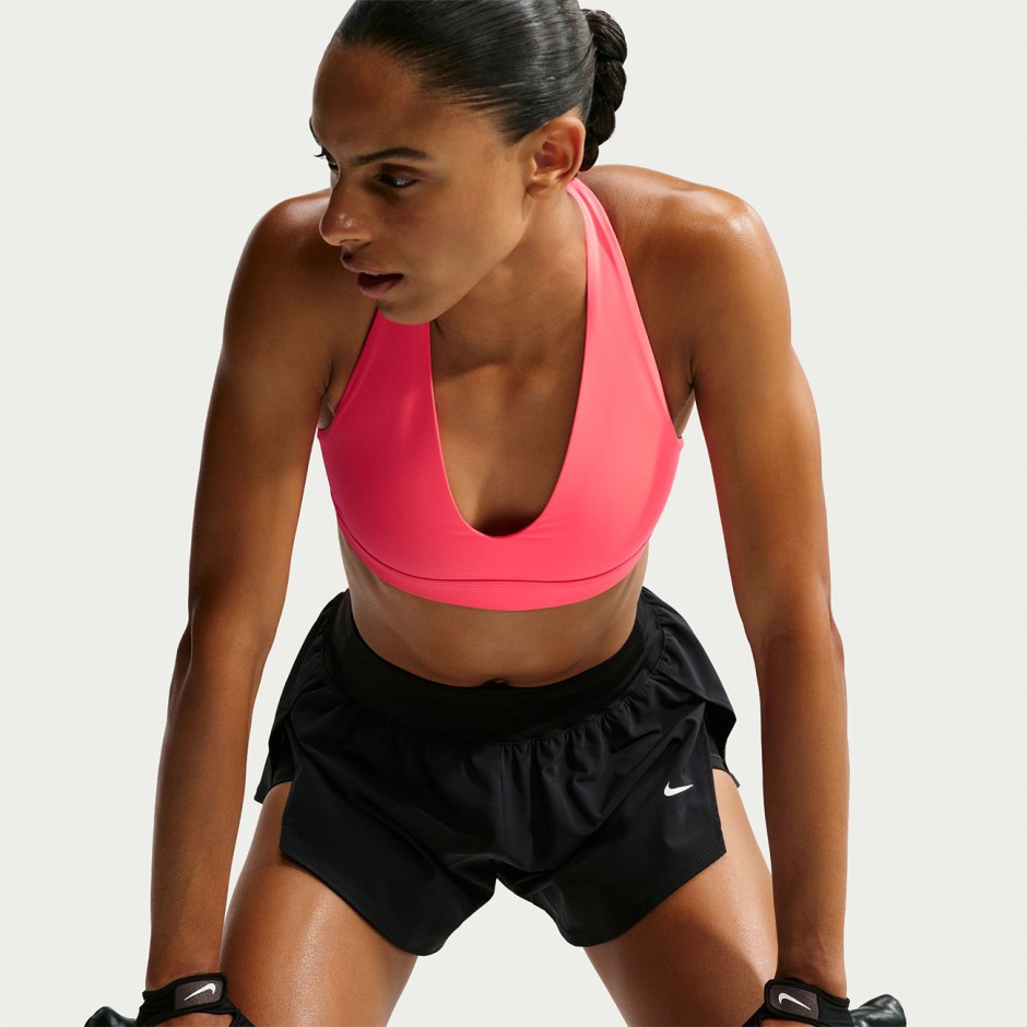 Γυναικείο Μπουστάκι Φούξια - Nike Indy Strappy Light Support