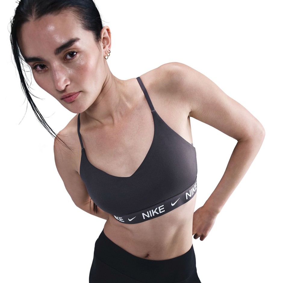 Γυναικείο Μπουστάκι Ανθρακί - Nike Indy Light Support