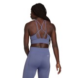Γυναικείο Μπουστάκι adidas Performance W SML BT Μωβ HF4127  Εικόνα 0