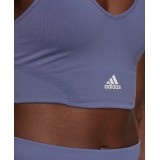 Γυναικείο Μπουστάκι adidas Performance W SML BT Μωβ HF4127  Εικόνα 1