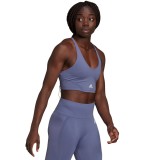 Γυναικείο Μπουστάκι adidas Performance W SML BT Μωβ HF4127  Εικόνα 3