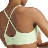 adidas Performance 'ALL ME LS BRA IU1685 Green Image 1