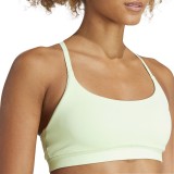 adidas Performance 'ALL ME LS BRA IU1685 Green Image 2