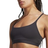 adidas Performance ALL ME LS BRA IQ3374 Black Image 1