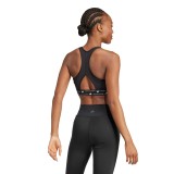 Γυναικείο Μπουστάκι Προπόνησης Μαύρο - adidas Performance Powerreact Εικόνα 0