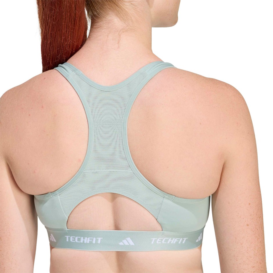 Γυναικείο Μπουστάκι Προπόνησης Βεραμάν - adidas Performance TECHFIT Medium-Support