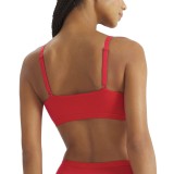 Women's Bralette Coral - adidas Performance Active Essentials Cotton Scoop Bralette Image 0
