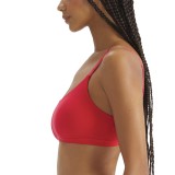 Women's Bralette Coral - adidas Performance Active Essentials Cotton Scoop Bralette Image 1