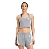 Women's Running Crop Top Grey - adidas Performance Adizero Archive Image 