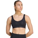 Women's Training Bra Coal - adidas Performance All Me Essentials Graphic Image 