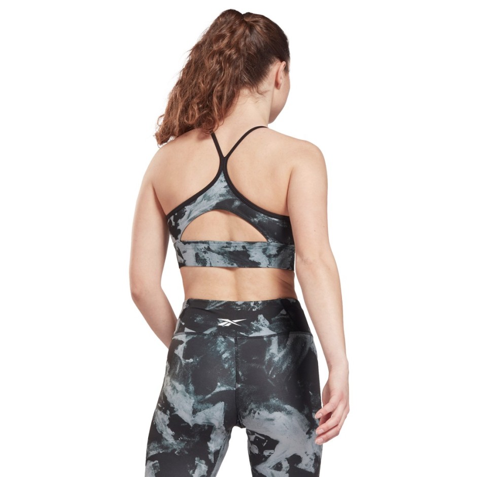 Reebok Sport MYT PRINTED SPORTS BRA GR9417 Black