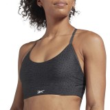 Reebok Sport LUX STRAPPY BRA AOP HS7775 Black Image 1
