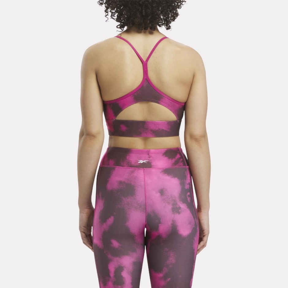 Reebok Sport ID TRAIN AOP BRA 100035778 Fuchsia