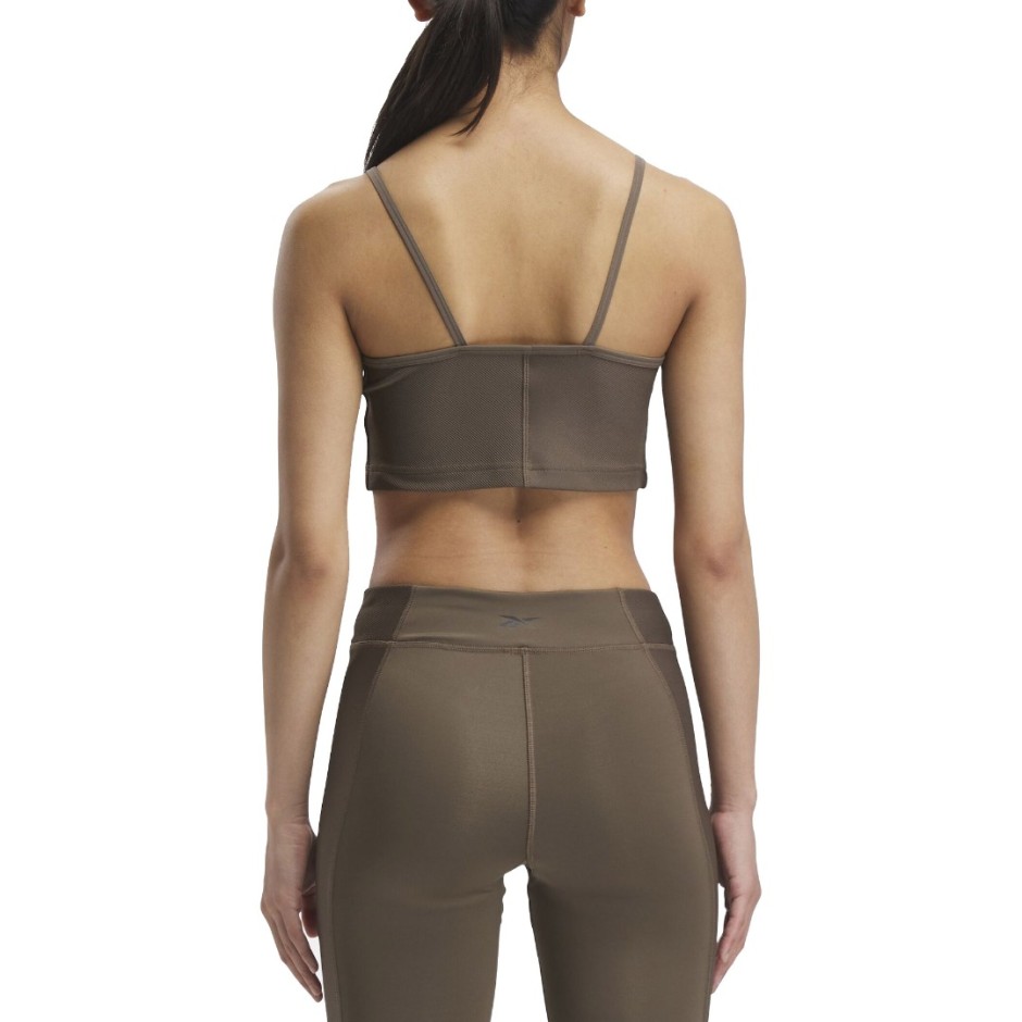 Reebok Sport YOGA RIB CROP 100037450 OLIVE