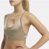 Reebok Sport LUX STRAPPY BRA 100036216 Gold Image 2