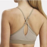 Reebok Sport LUX STRAPPY BRA 100036216 Gold Image 3