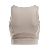 Γυναικείο Μπουστάκι για Τρέξιμο Μπεζ - Reebok Sport Running Sports Bra Εικόνα 0