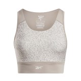 Γυναικείο Μπουστάκι για Τρέξιμο Μπεζ - Reebok Sport Running Sports Bra Εικόνα 