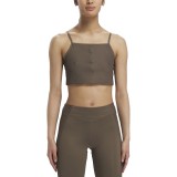 Reebok Sport YOGA RIB CROP 100037450 OLIVE Image 