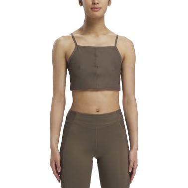 Reebok Sport Yoga Performance Λαδί - Γυναικείο Μπουστάκι