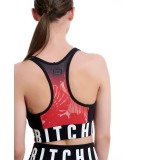 BODYTALK W SPORTS BRA BITCHIN'W 1202-905324-00100 Μαύρο