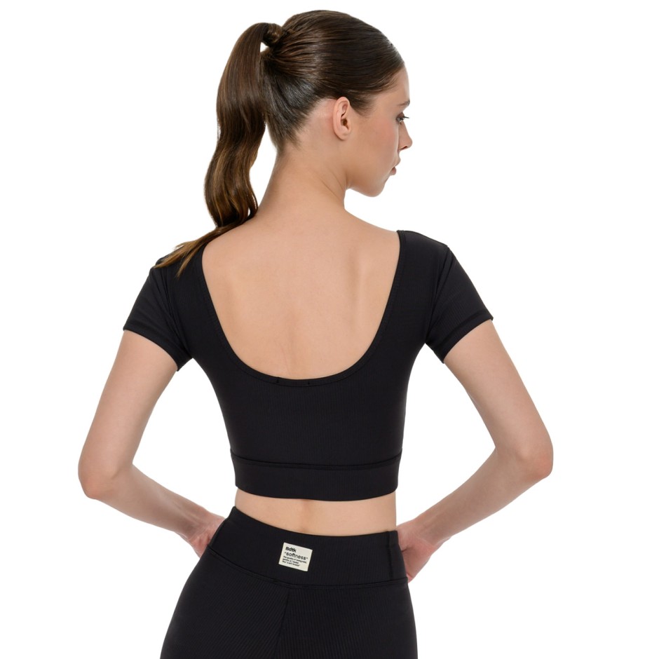 Women's Bra Black - Bodytalk 'SOFTNESS GYM'