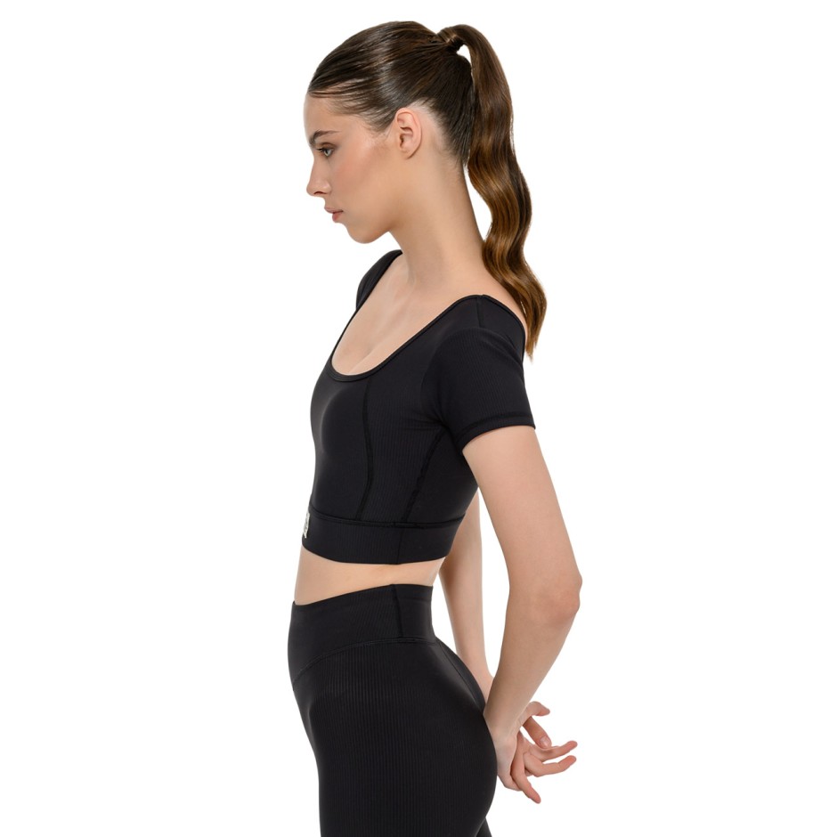 Women's Bra Black - Bodytalk 'SOFTNESS GYM'