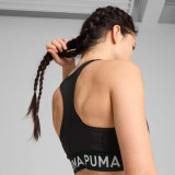 Γυναικείο Μπουστάκι Προπόνησης Μαύρο - PUMA 4KEEPS Elastic Εικόνα 0