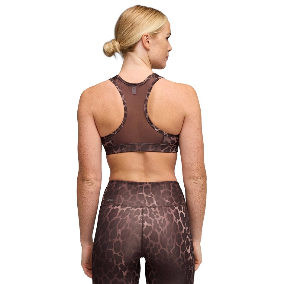 PUMA 4KEEPS BRA - PADDED - SPOTTED HAZE 528511-13 Brown