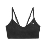 Γυναικείο Μπουστάκι Προπόνησης Μαύρο - Puma Studio Move Yogini Εικόνα 
