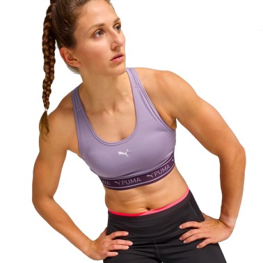 Γυναικείο Μπουστάκι Προπόνησης Μωβ - Puma 4Keeps Elastic