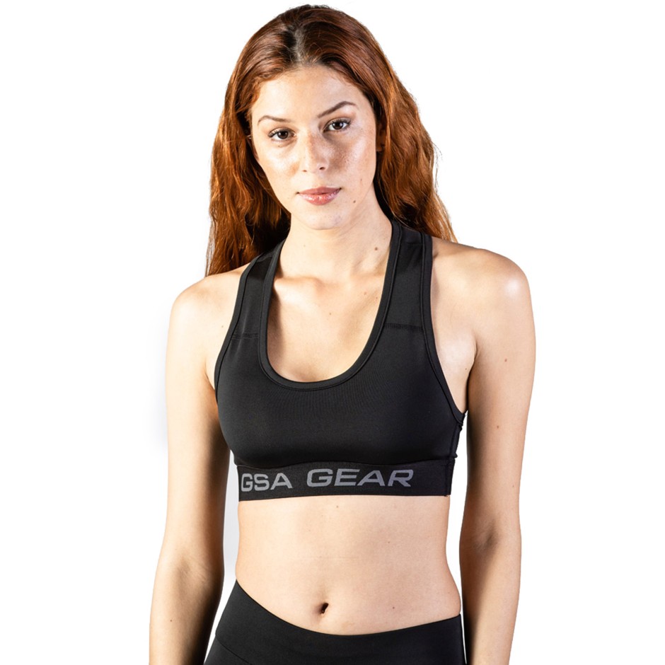 GSA HYDRO UP&FIT BRA 17-27033-01 JET BLACK Μαύρο