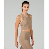 GSA R3 SEAMLESS RIBBED SPORTS BRALETTE TOP 1721106002 Beige Image 1