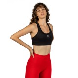 GSA RACERBACK PERFORMANCE SPORTS BRA Μαύρο Εικόνα 0