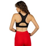 GSA RACERBACK PERFORMANCE SPORTS BRA Μαύρο Εικόνα 1