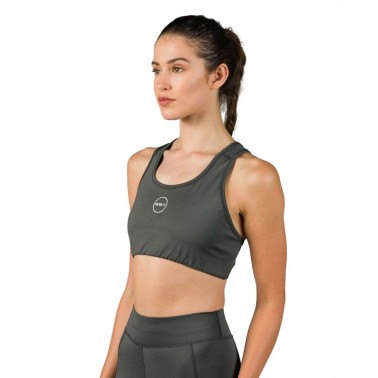 GSA RACERBACK PERFORMANCE SPORTS BRA Ανθρακί