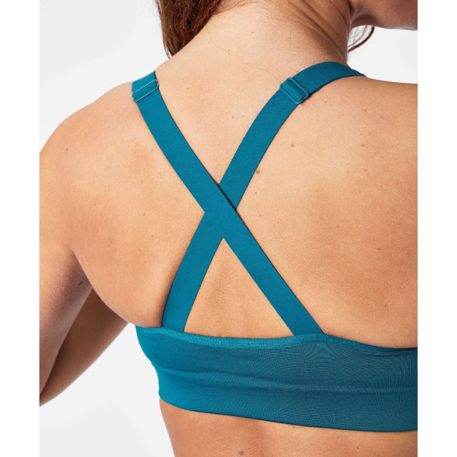 ASICS Accelerate Πετρόλ - Γυναικείο Αθλητικό Μπουστάκι